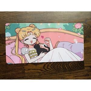 Sailor Moon Desk Mat with grippy backing - New